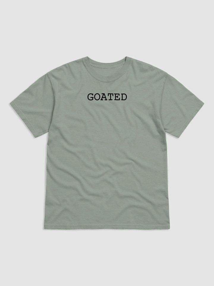 GOATED - Simple T-Shirt | Black Text product image (5)