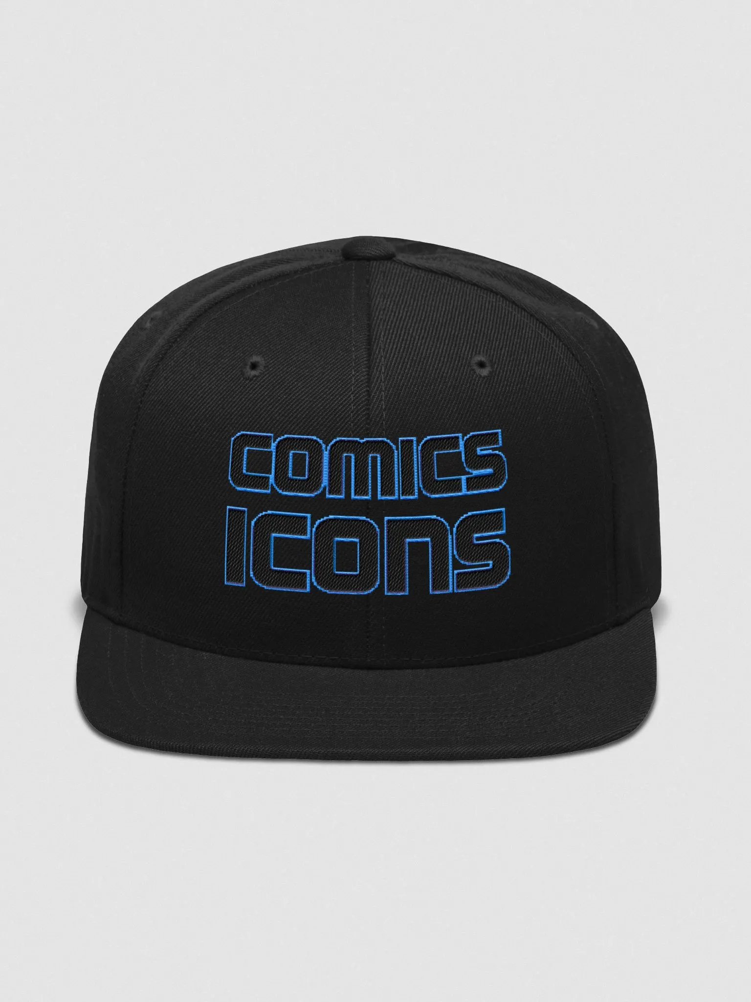 Iconic Black/Blue Logo Snapback Cap product image (3)