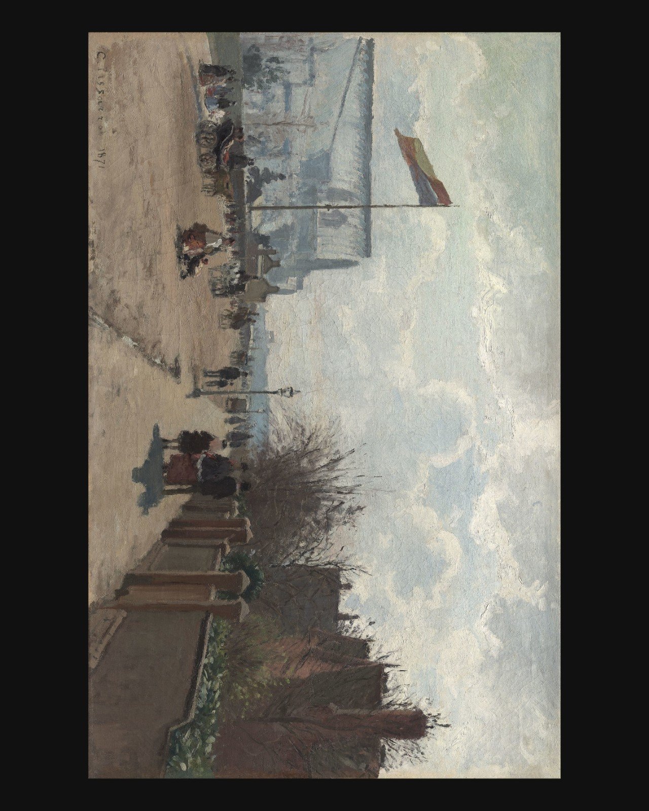 Pissarro, The Crystal Palace — Fine-Art Poster product image (1)