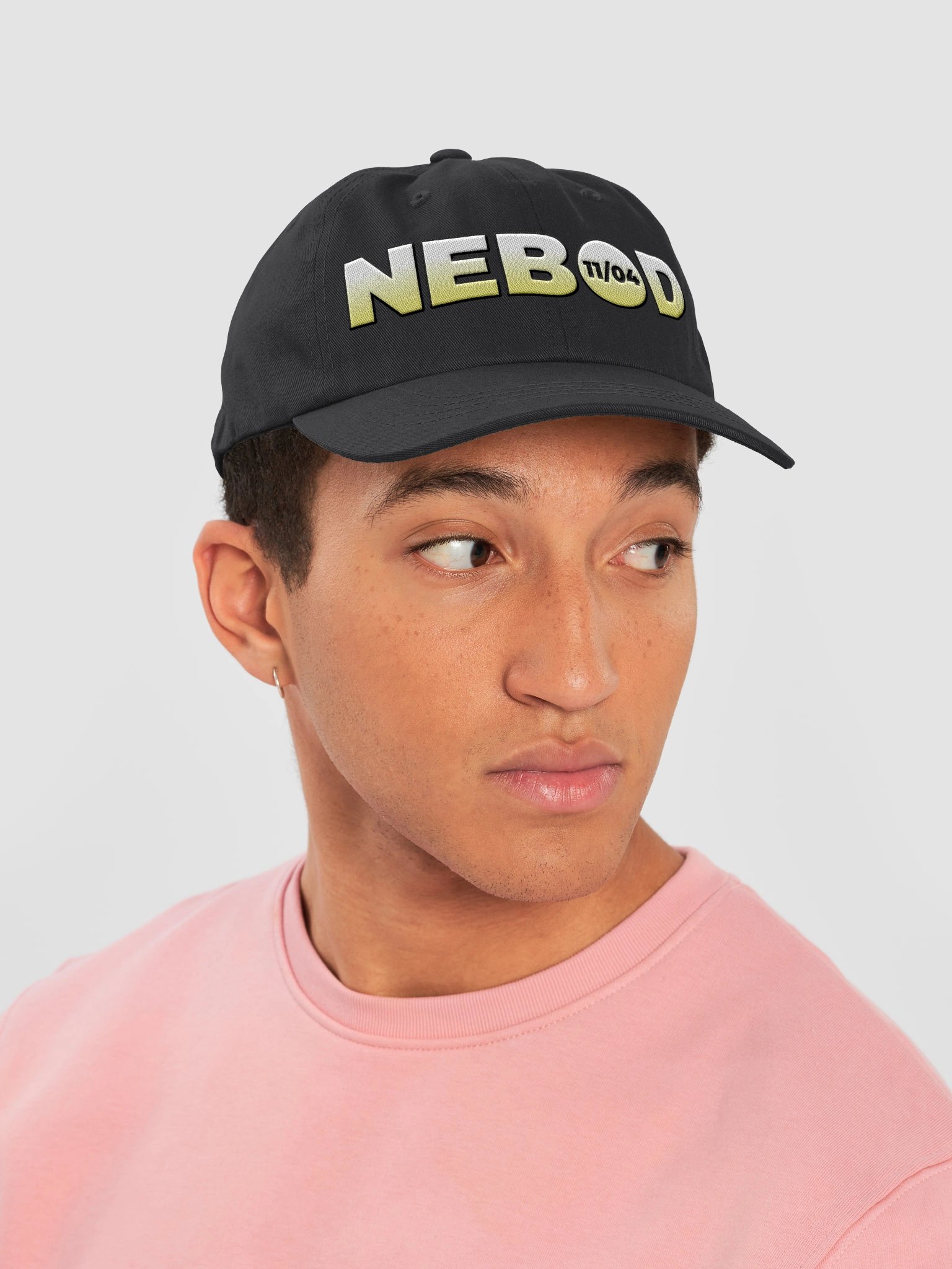 NEBOD cap with yellow logo product image (22)