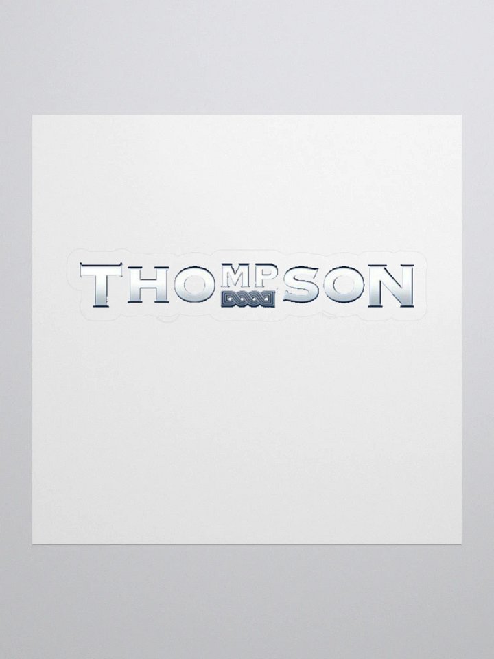 Thompson Kiss Cut Stickers product image (1)