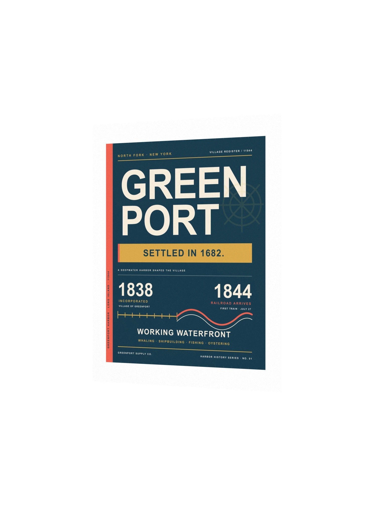 Greenport Heritage Register Art Print product image (6)