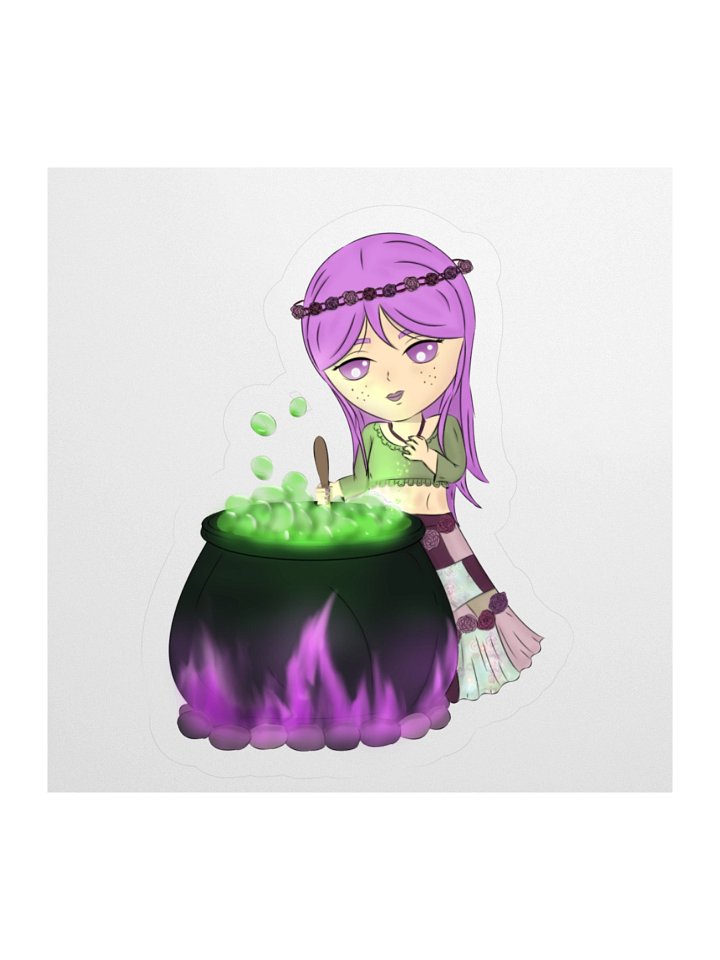 Kitchen Witch Riku | Sticker Set product image (2)