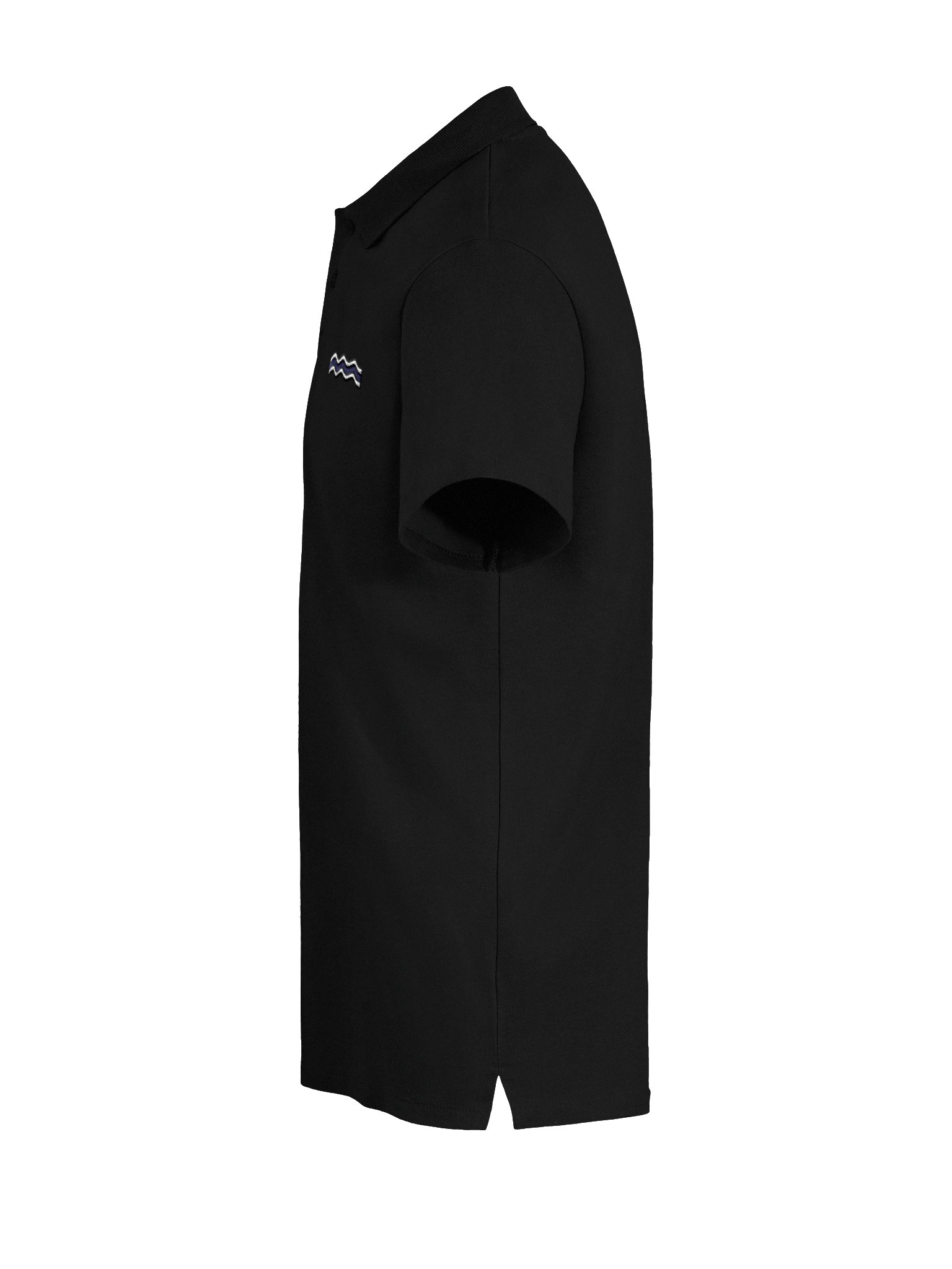River Embroidered Polo - Black product image (9)
