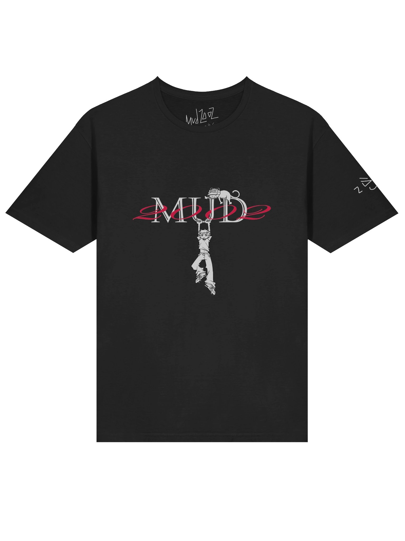Mud2002 "Odd" Tee (Black) product image (3)