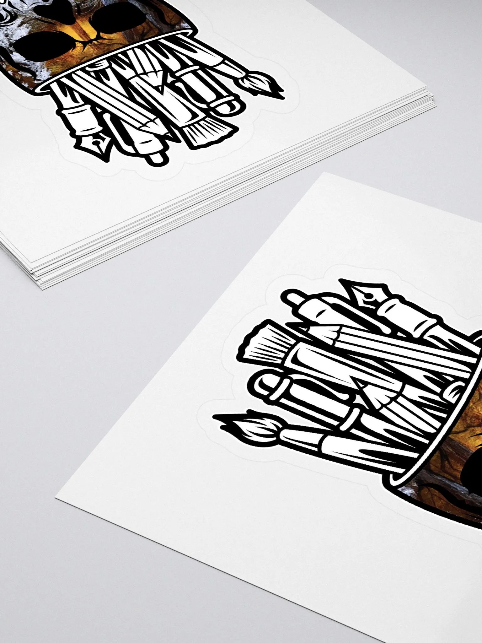 Skull Paintbrush Holder product image (4)