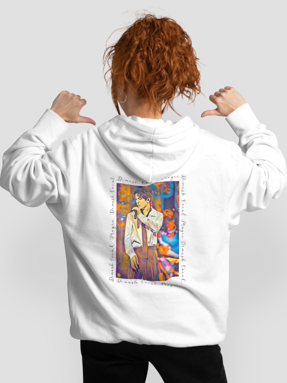 Singer From Kazakhstan Zippered Gildan Unisex Hoodie product image (10)