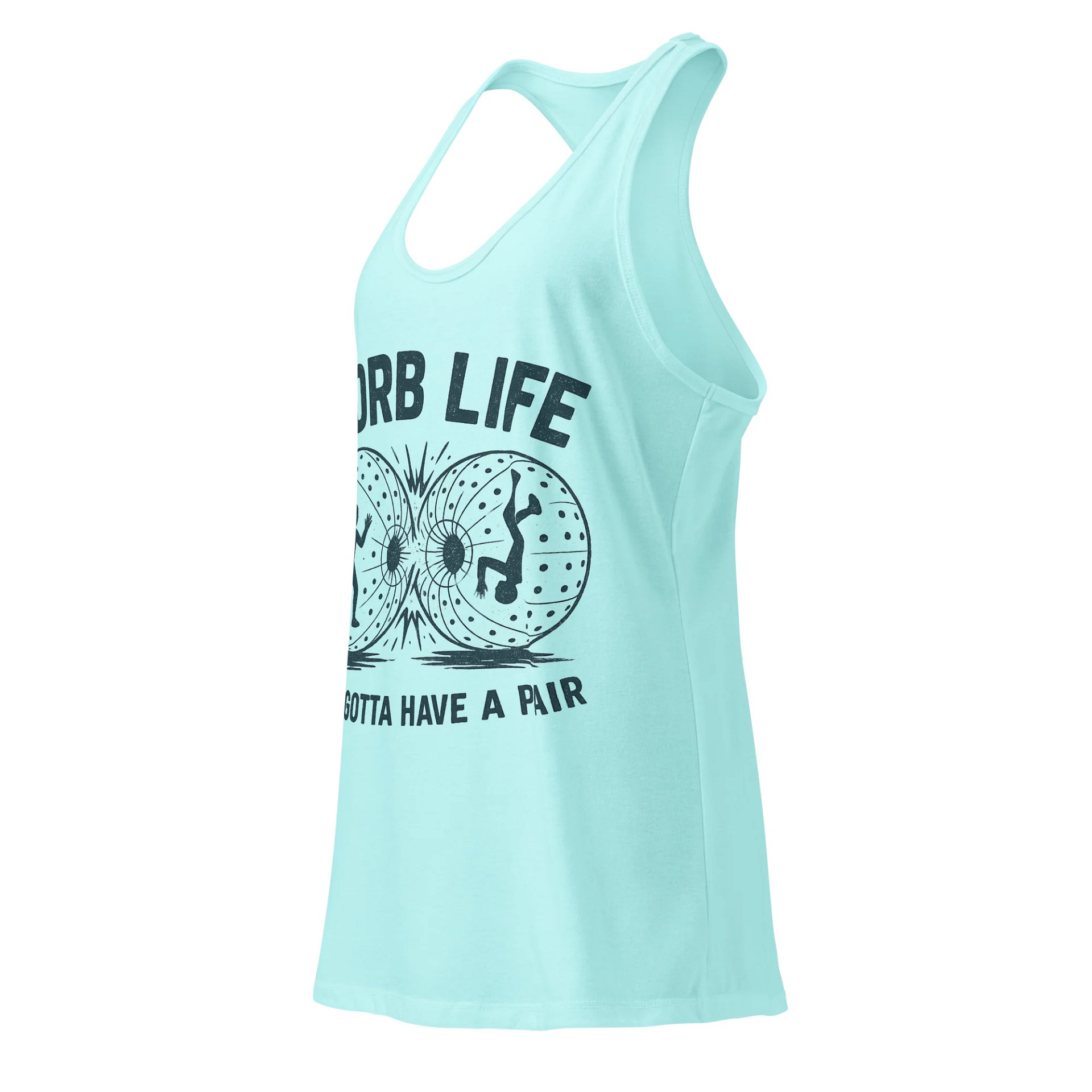 ZORB LIFE Racerback Tank product image (4)