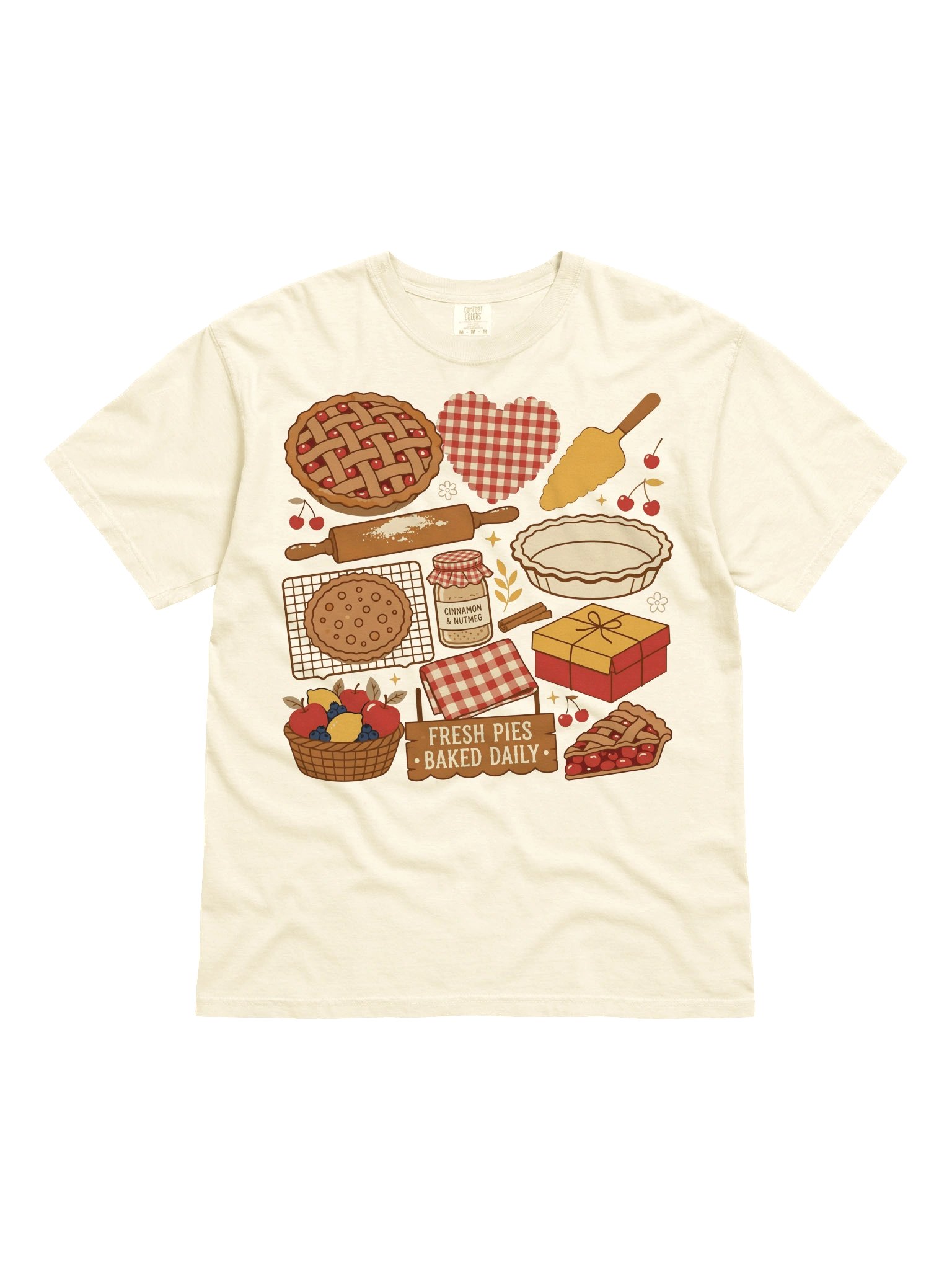 Fresh Pies & Cozy Baking Tee product image (1)