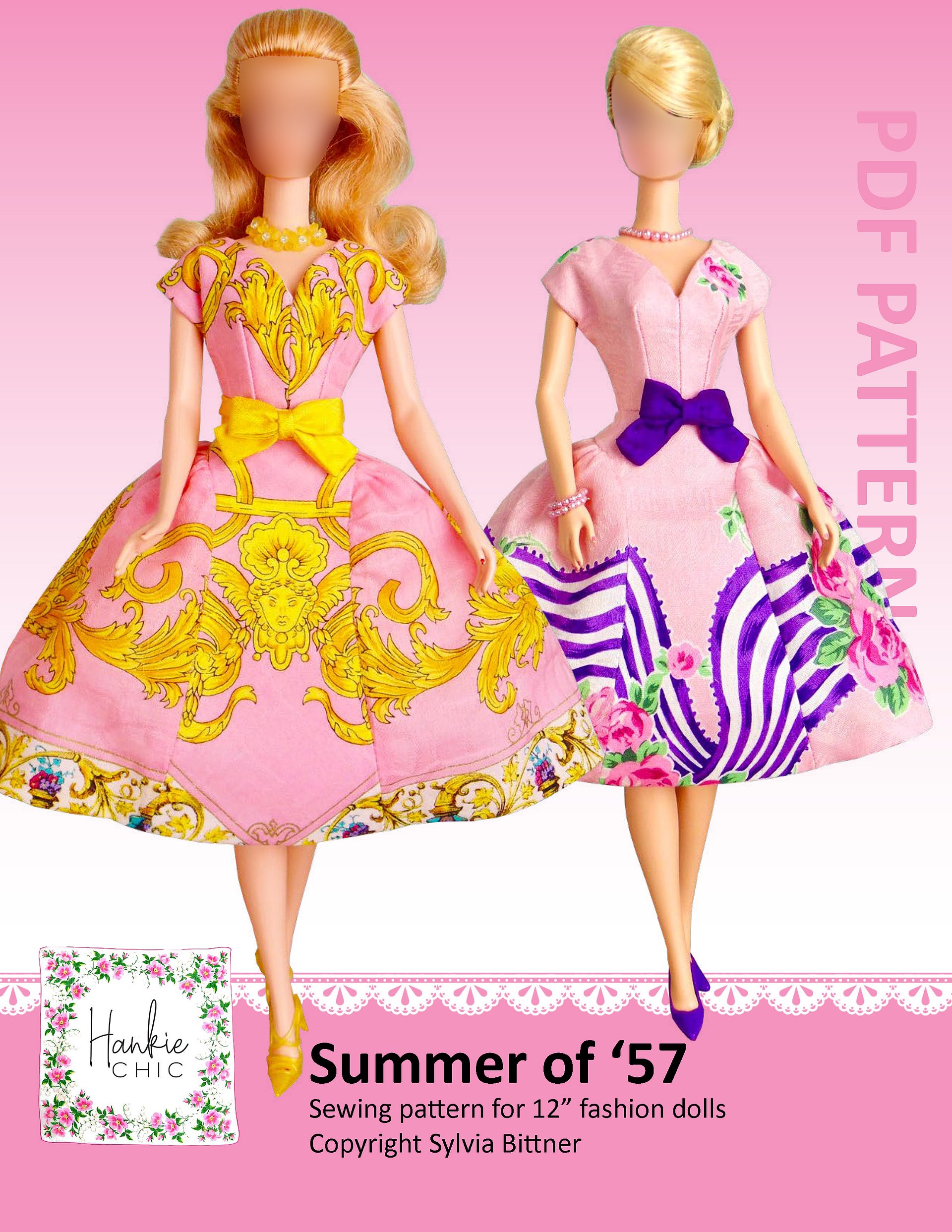 Summer of '57 sewing pattern for 12