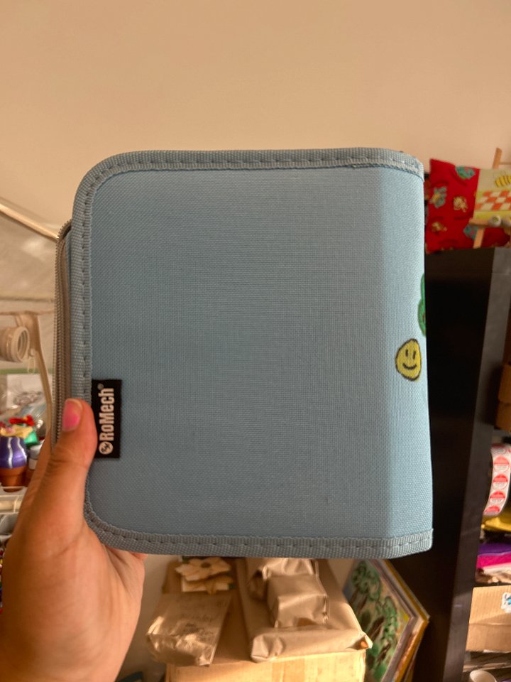 Smiley face painted carrying case! product image (2)