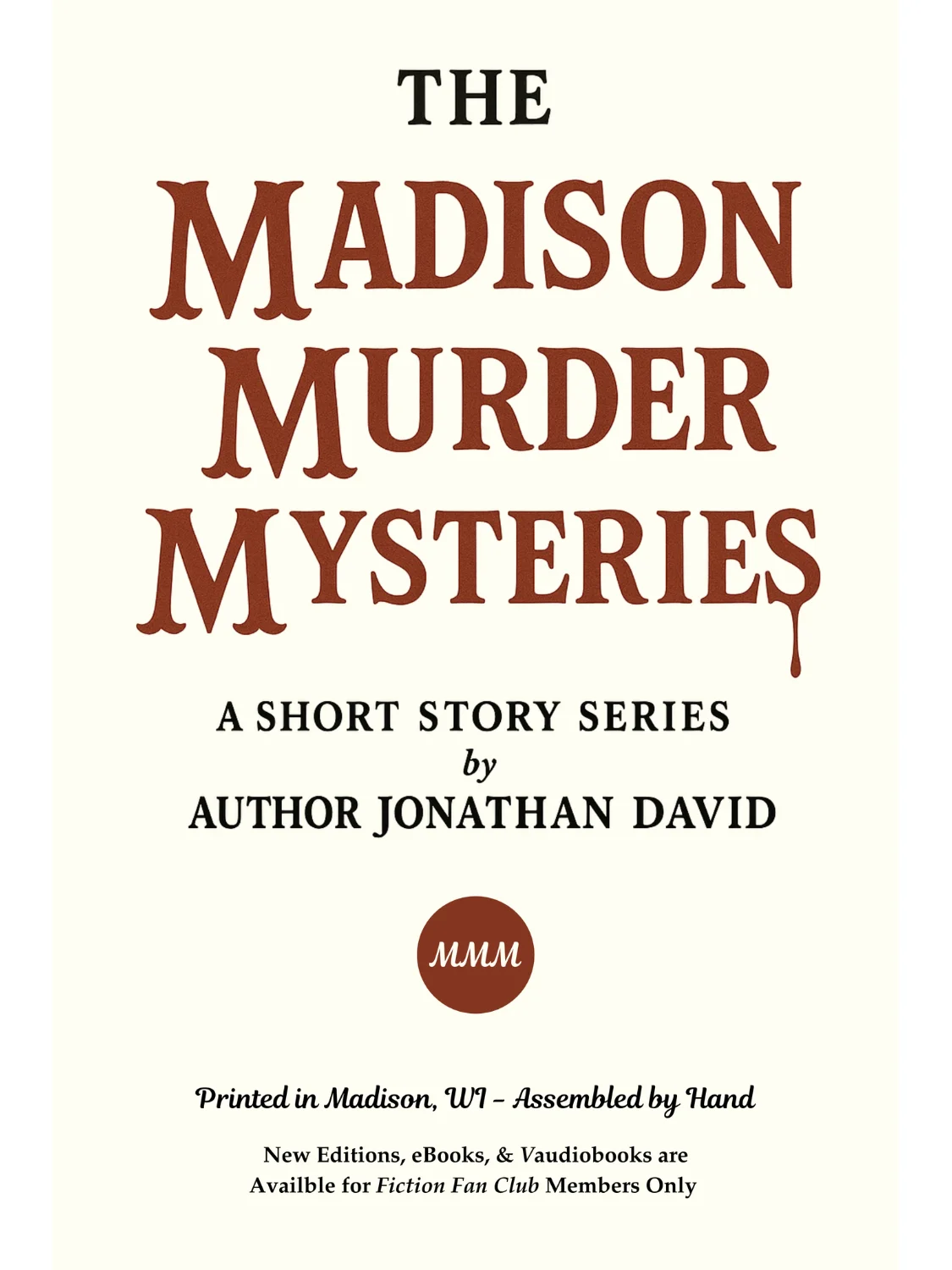 The Madison Murder Mysteries | Exclusive to Members or Available at Madison, Wisconsin Book Signings product image (1)