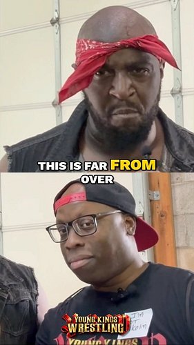 @code_red187 calls out Afa Jr. and The Office for attacking him and stealing his TV Championship (Riq is not Malcolm)
.
.
.
....