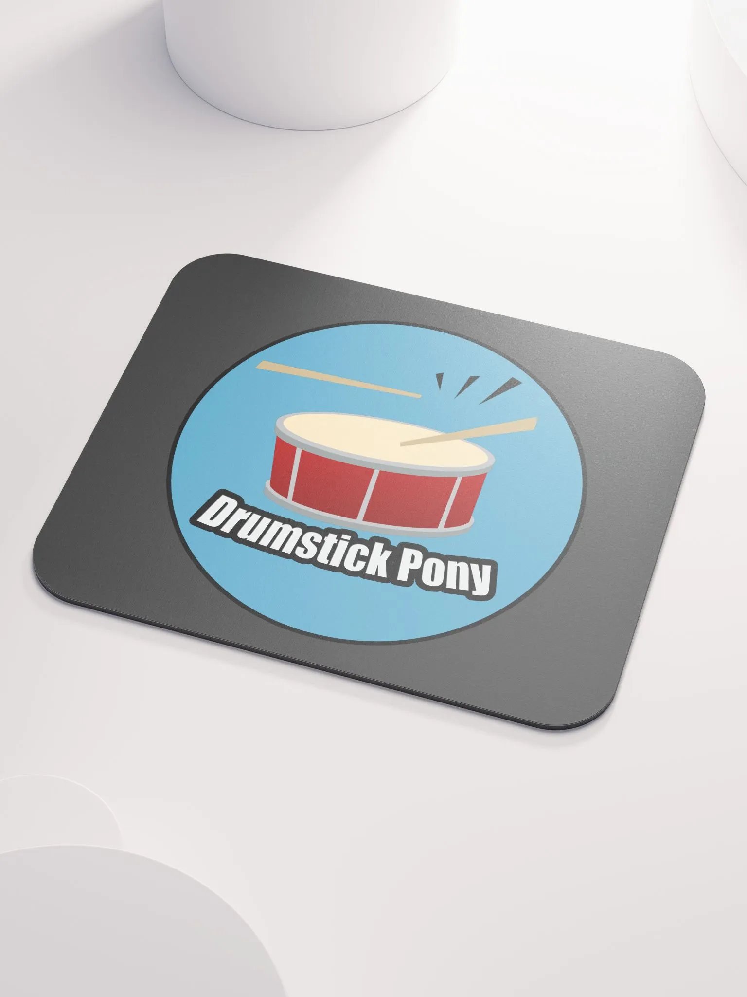 Drumstick Pony Logo Mouse Pad product image (7)