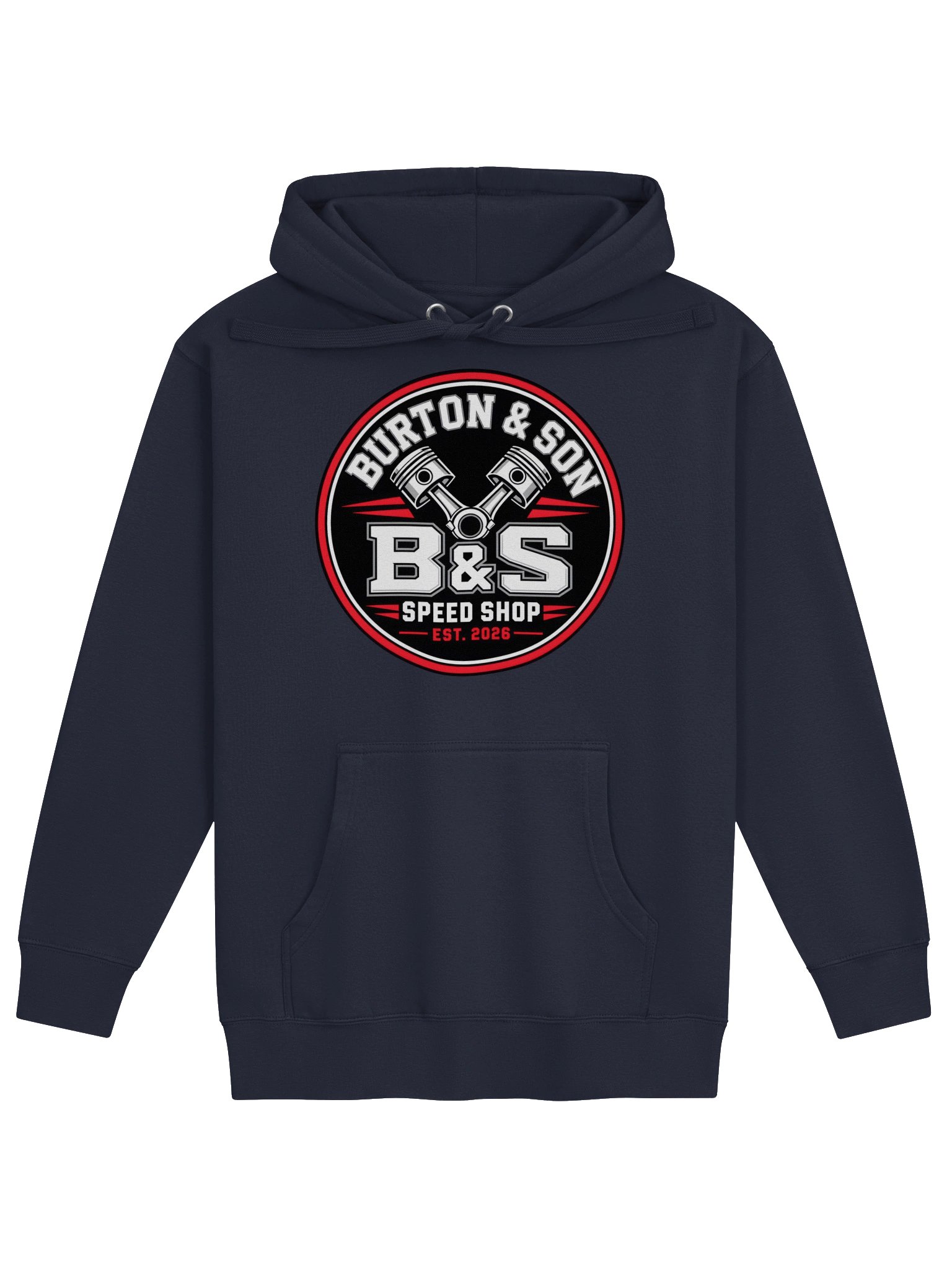 B&S Speed Shop Premium Logo Hoodie product image (25)