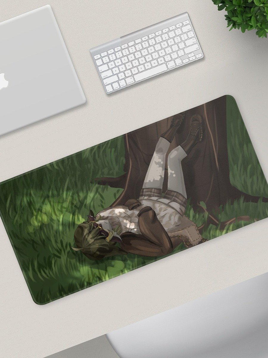 Shady Frumpy Desk Mat product image (1)