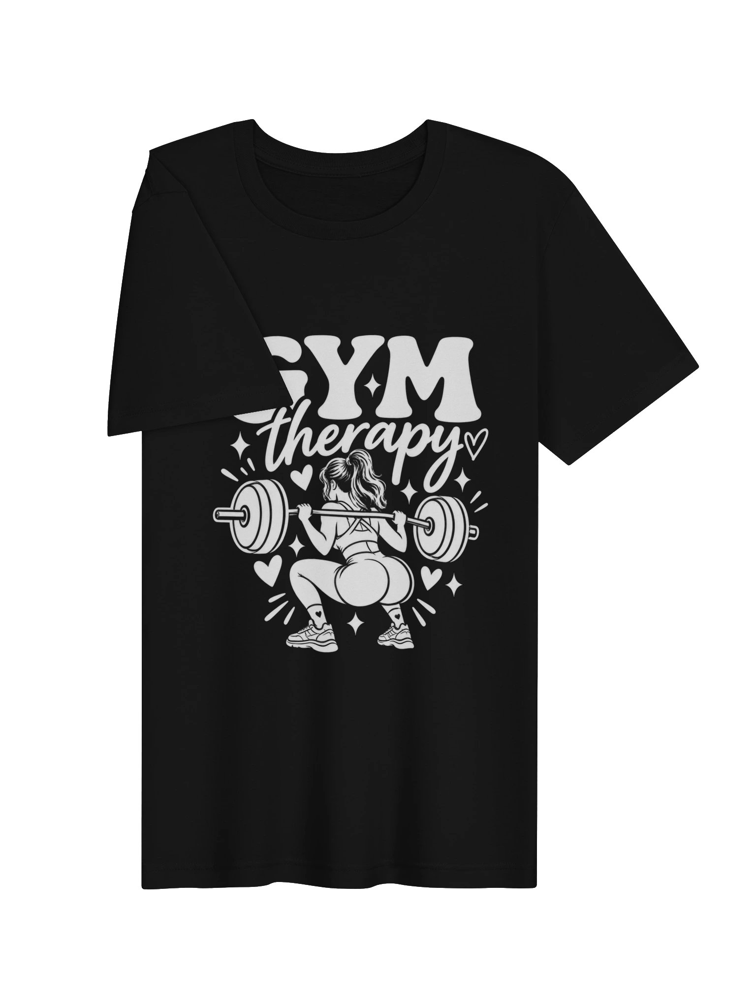 Gym Therapy Squat · White Print product image (3)