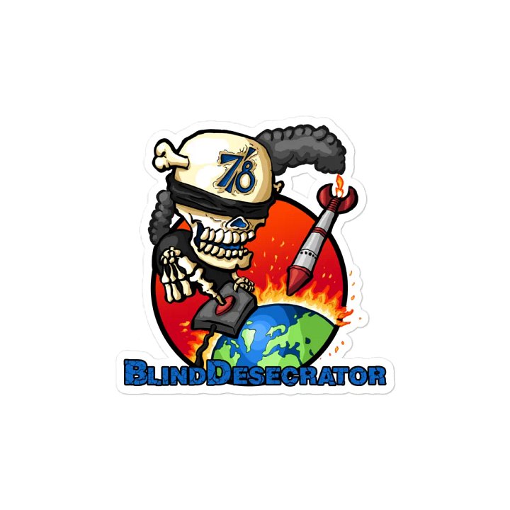 BlindDesecrator Logo Magnet product image (2)