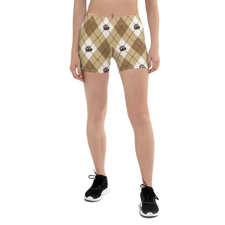 Sillyboi Argyle All-Over Print Shorts product image (1)