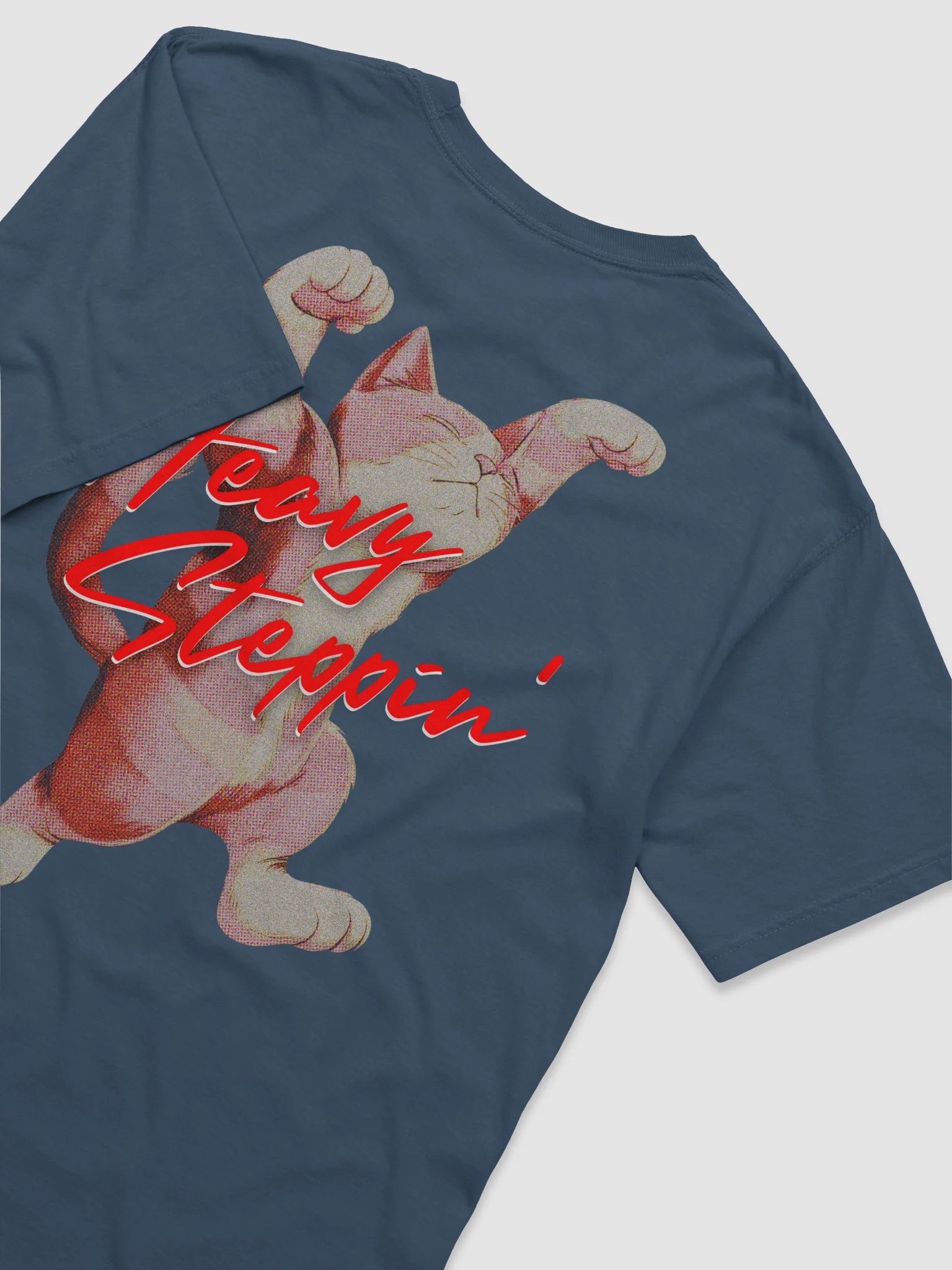 Heavy Steppin Cat T Shirt Kawaii Kitty product image (11)
