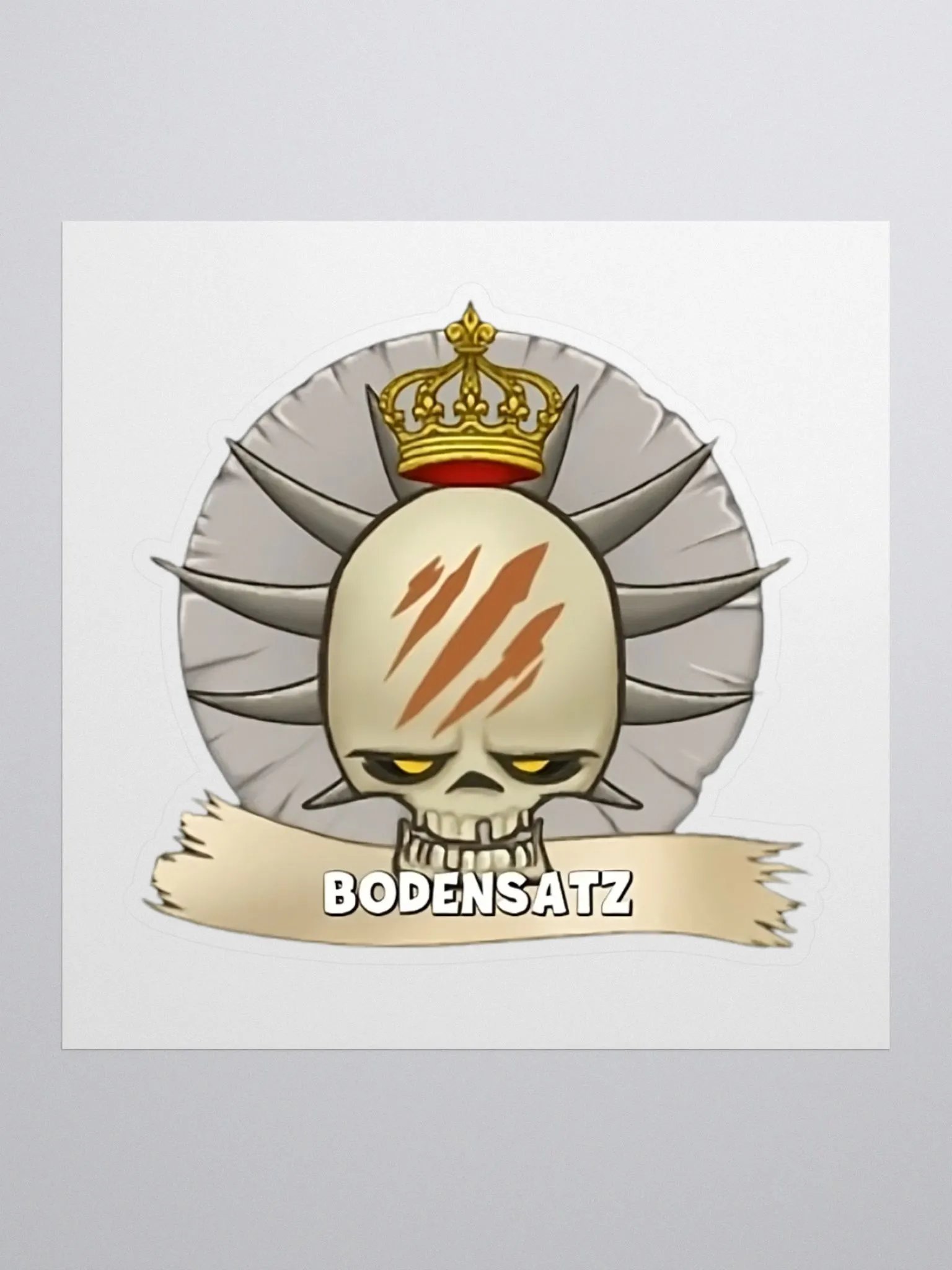 BODENSATZ | Wappen, Sticker product image (1)