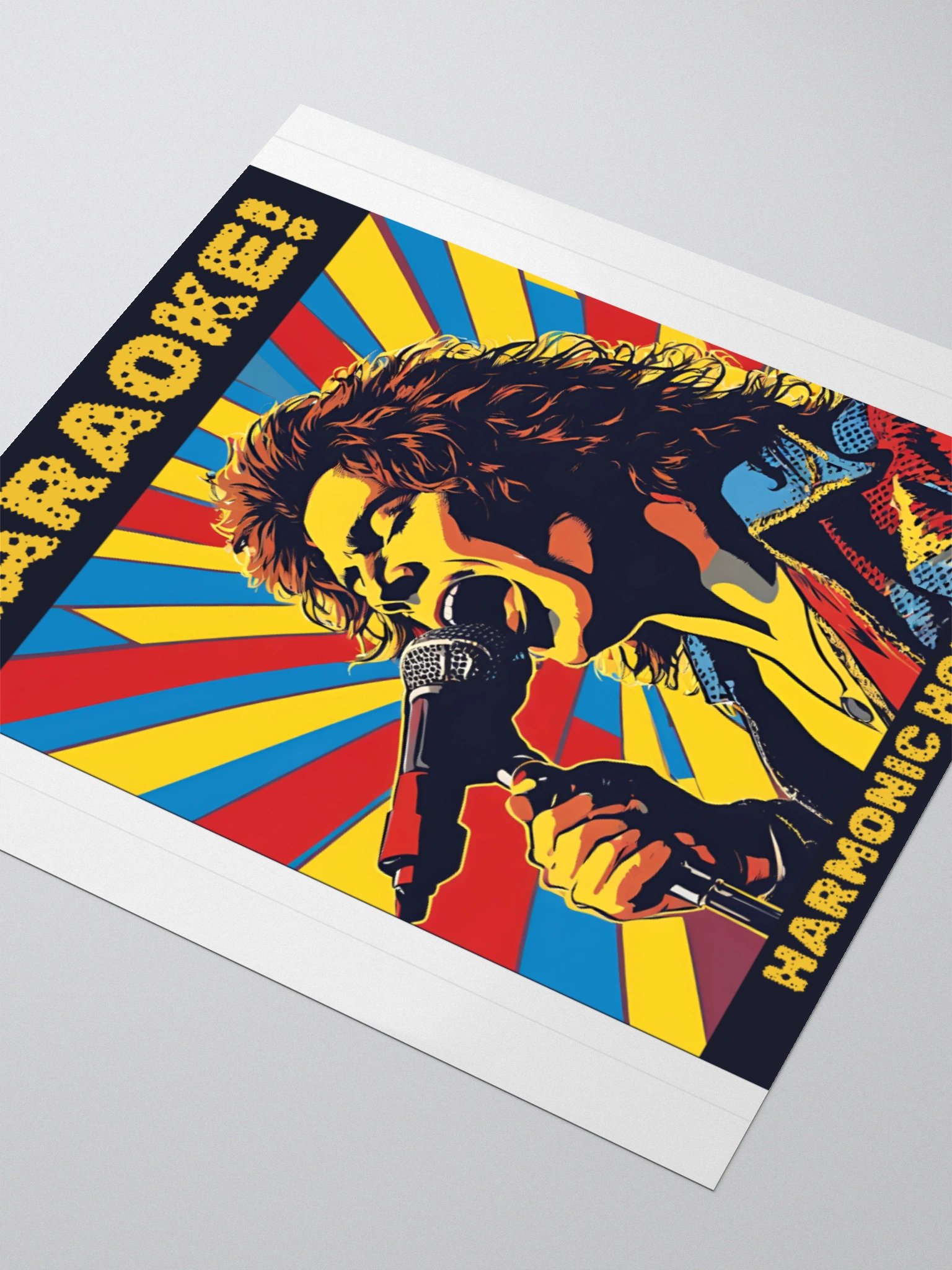 Karaoke Dude Kiss Cut Stickers product image (8)