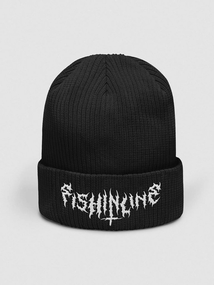 BLACK METAL BEANIE product image (1)
