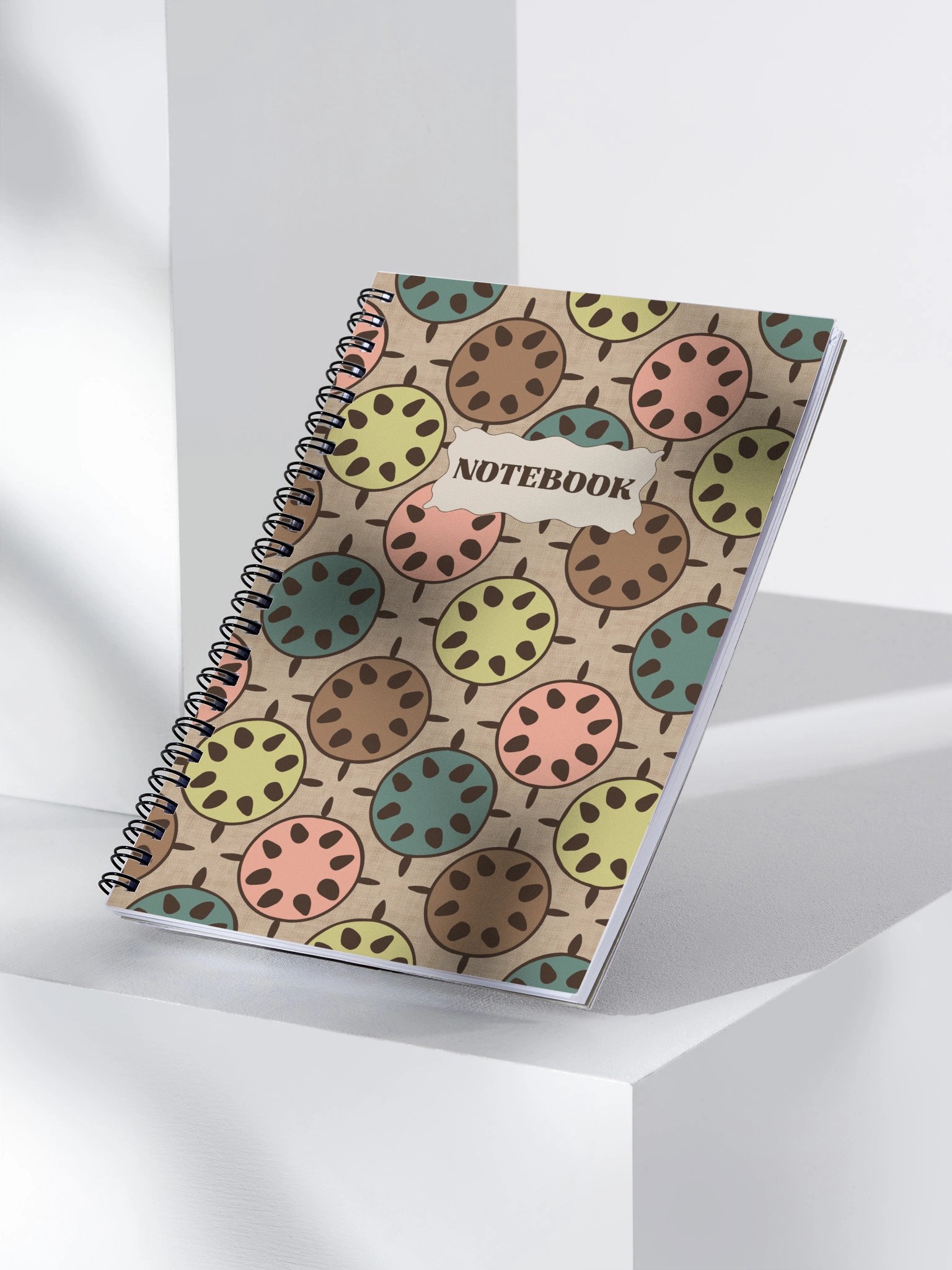 Dancing Bug Medallions Spiral Notebook product image (4)