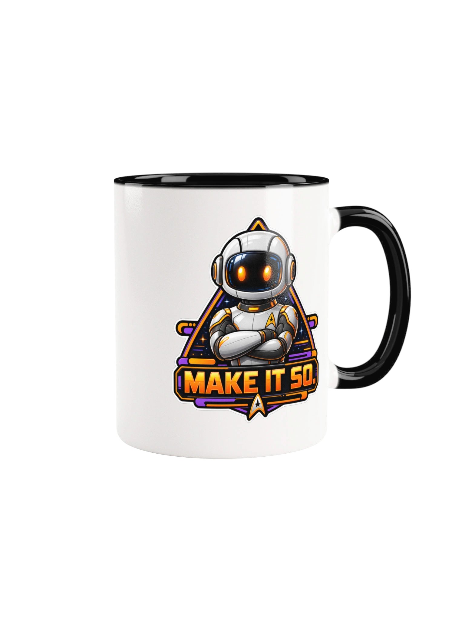 LCARS Prime Ceramic Mug with Color Inside product image (1)
