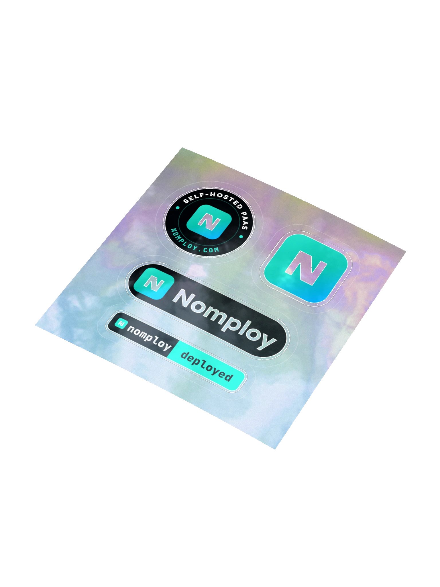 Nomploy Holographic Sticker Sheet product image (3)