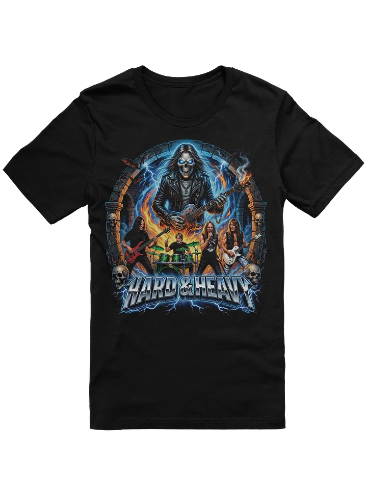 Circle of Skulls Hard & Heavy T-Shirt product image (1)