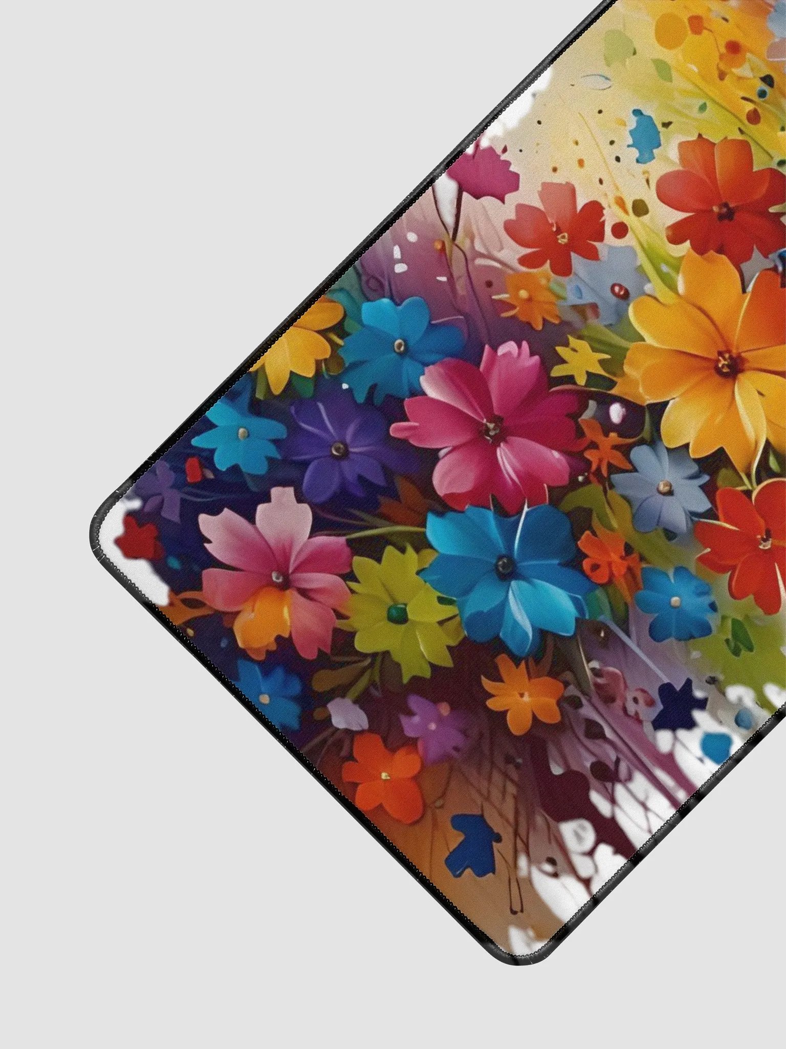 Floral Burst Desk Mat product image (3)