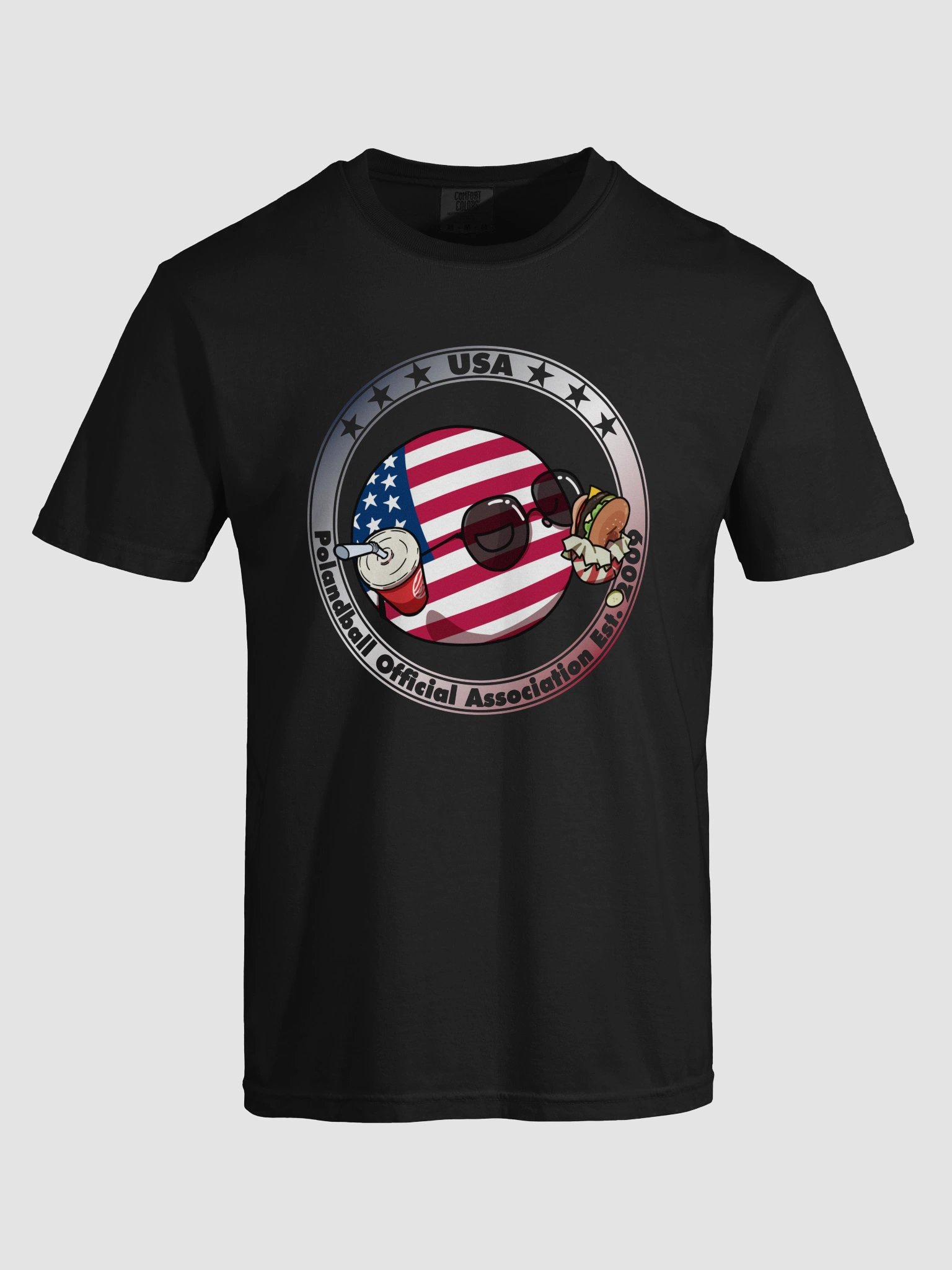 Polandball Official Association T-shirt - USA product image (5)
