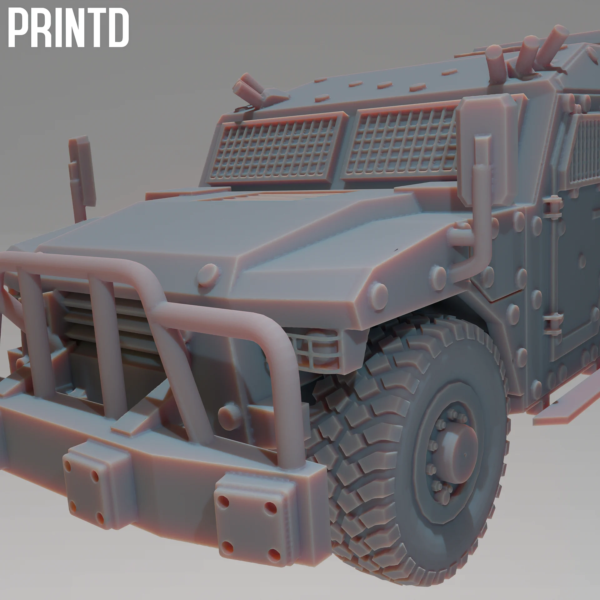 Sherpa APC Light Vehicle - Modern Warfare Wargame Resin Models Zona Alpha product image (1)