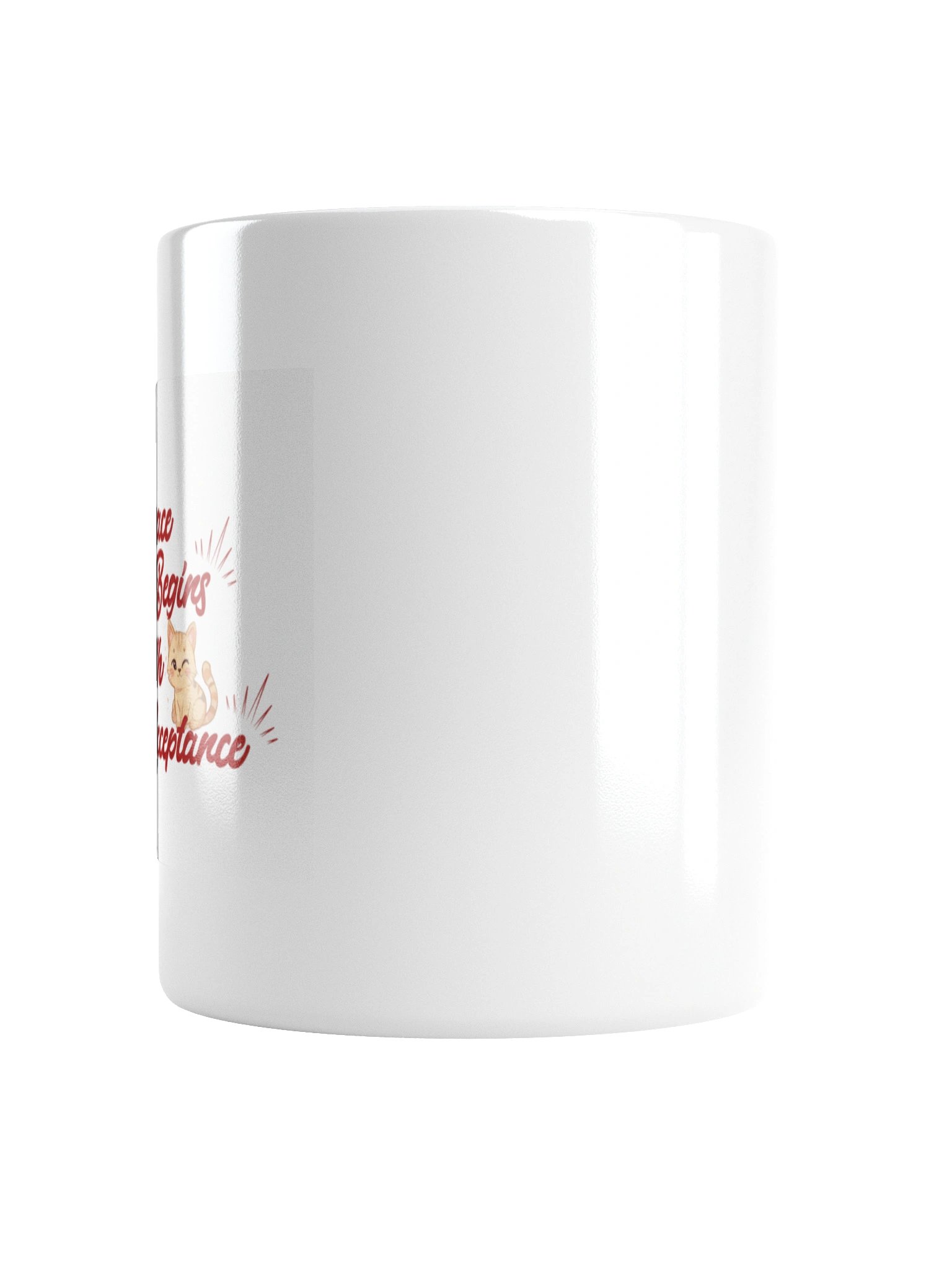 Winking Kitten Peace Mug product image (17)