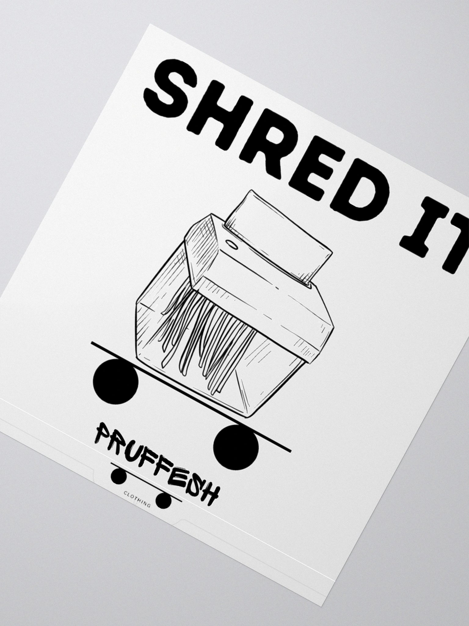 Shredder Sticker product image (2)