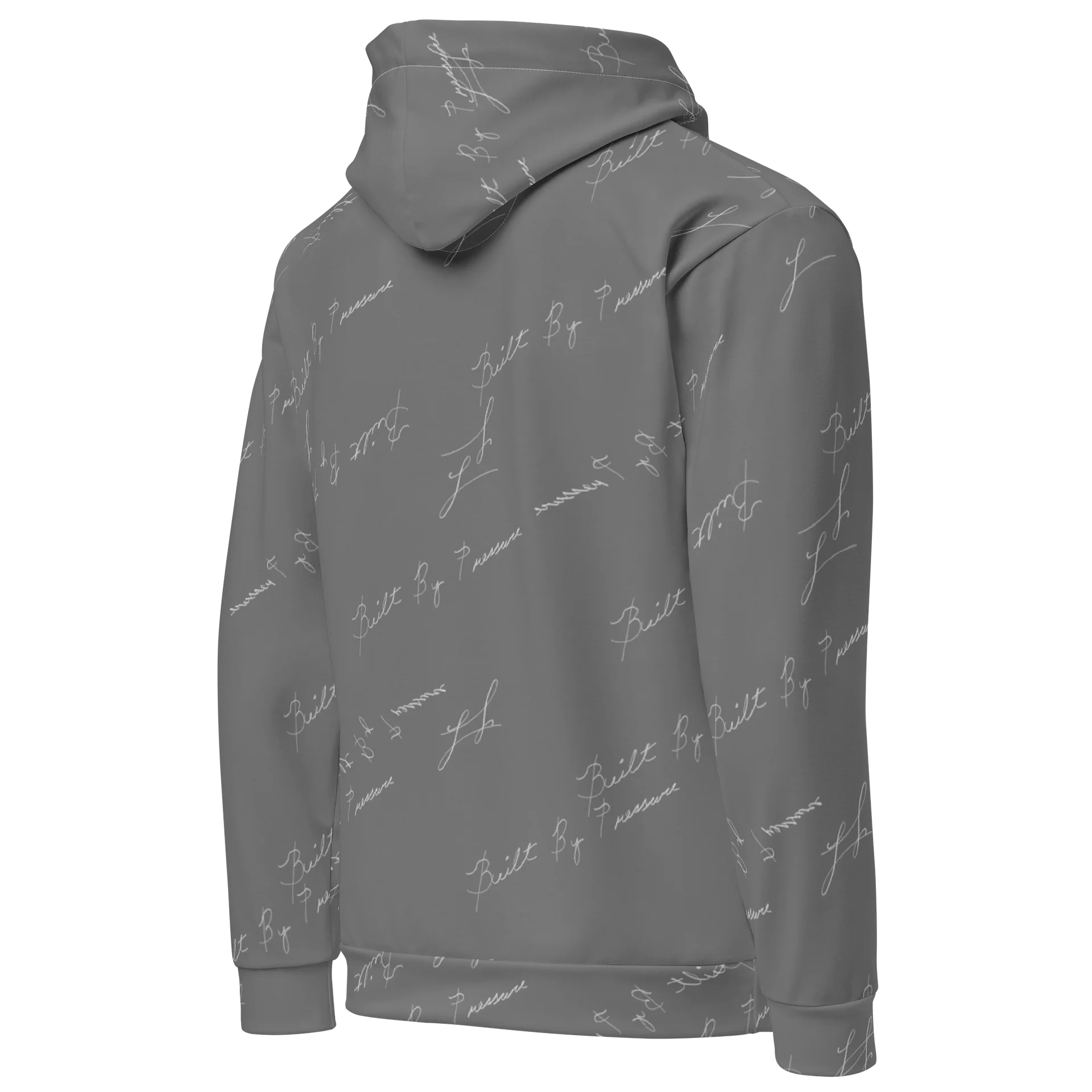 Built By Pressure Gun Metal Grey Hoodie product image (4)