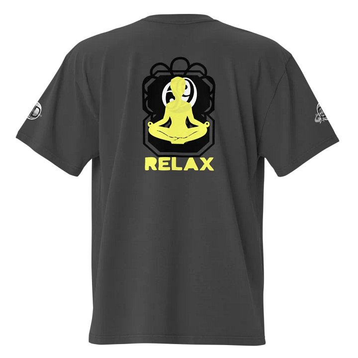 Zen Harmony Yellow | Oversized Tee product image (2)