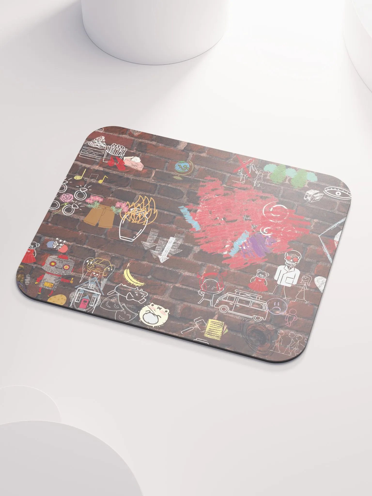 Posy Doodle Mouse Pad product image (6)