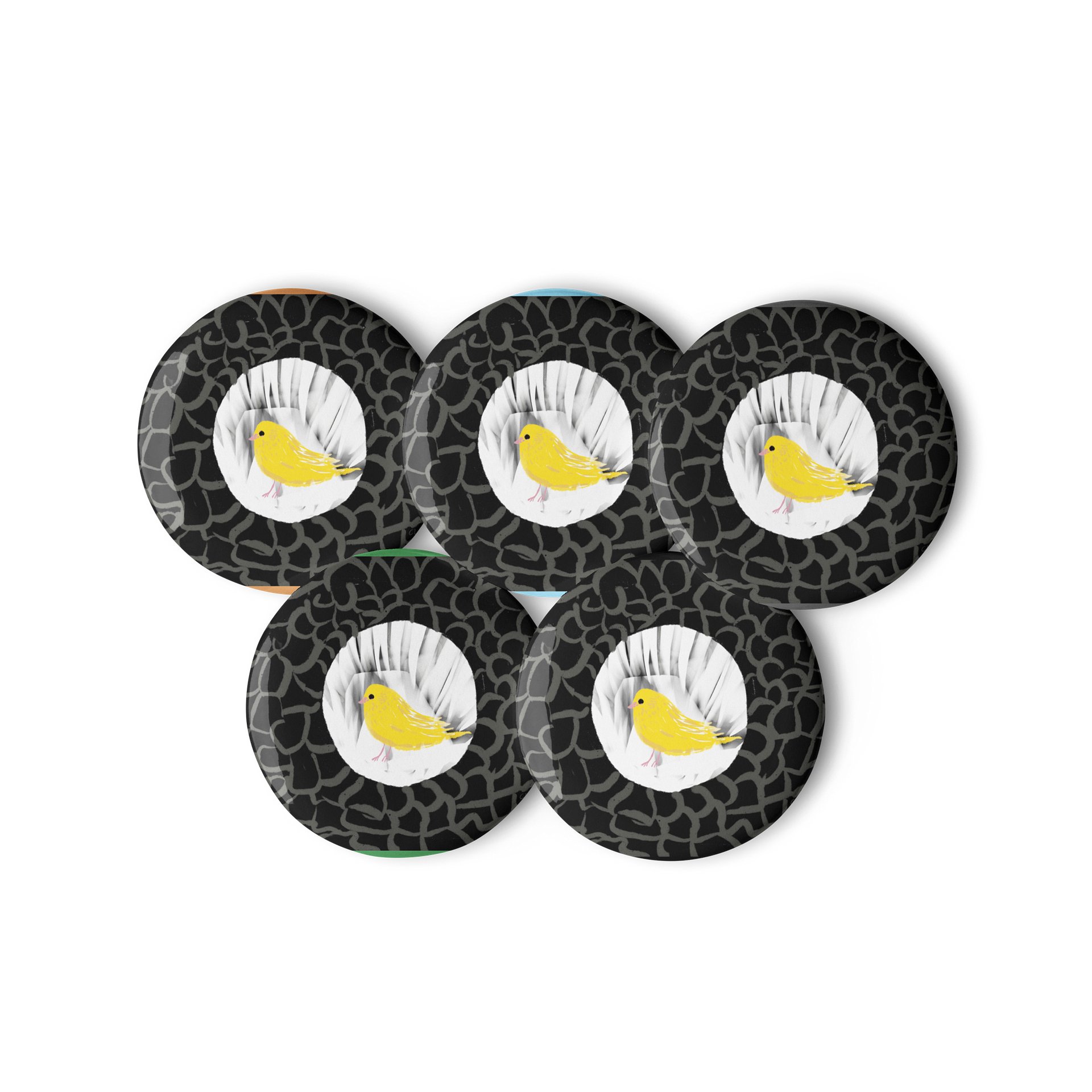 Canary In The Coalmine button product image (2)