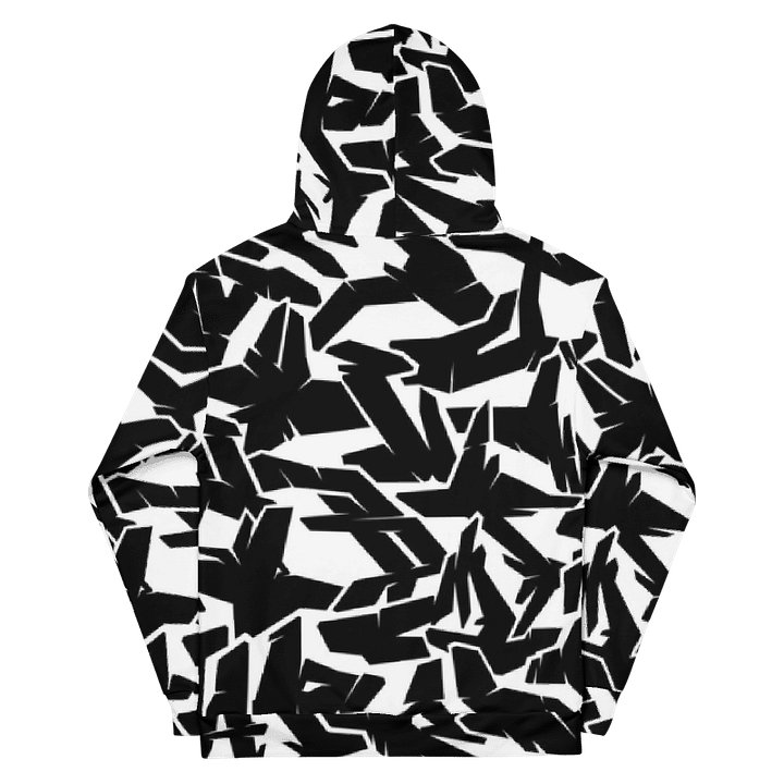 MALEREI LÁVINCI | BLACK/WHITE HOODIE product image (2)