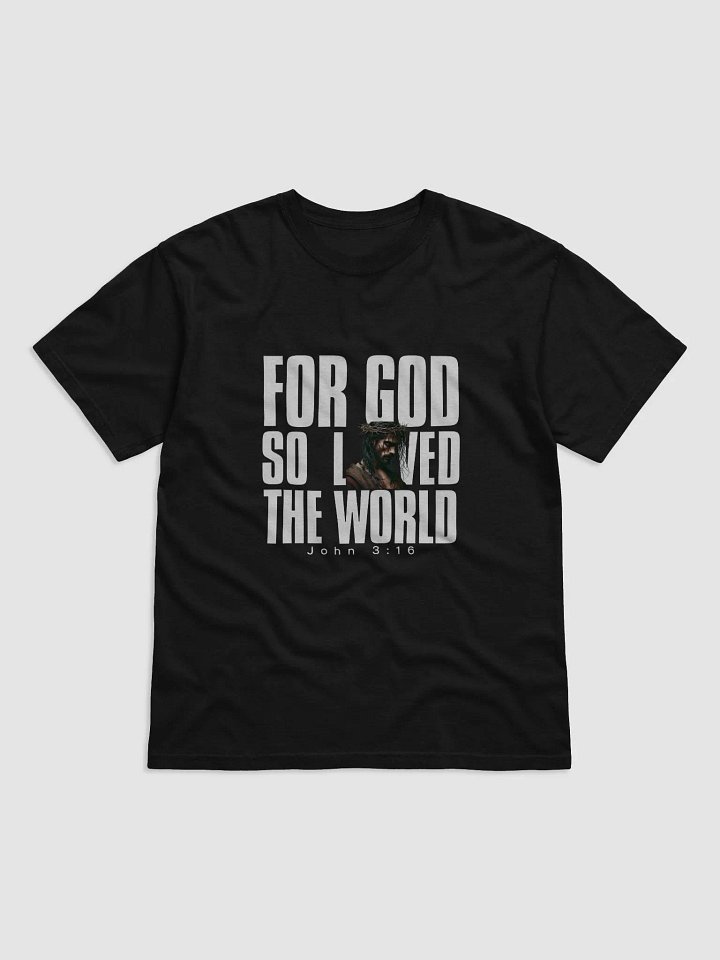 For God so loved the world Figure Tee product image (2)