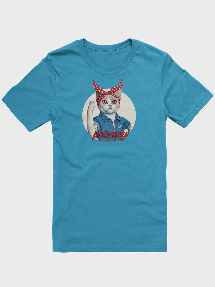 Posie the Privacy Cat Full T-Shirt product image (1)