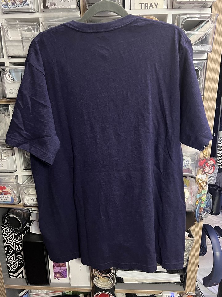 Mens Uniqlo Hokusai Blue T Shirt art tee Japanese Brand y2k product image (2)