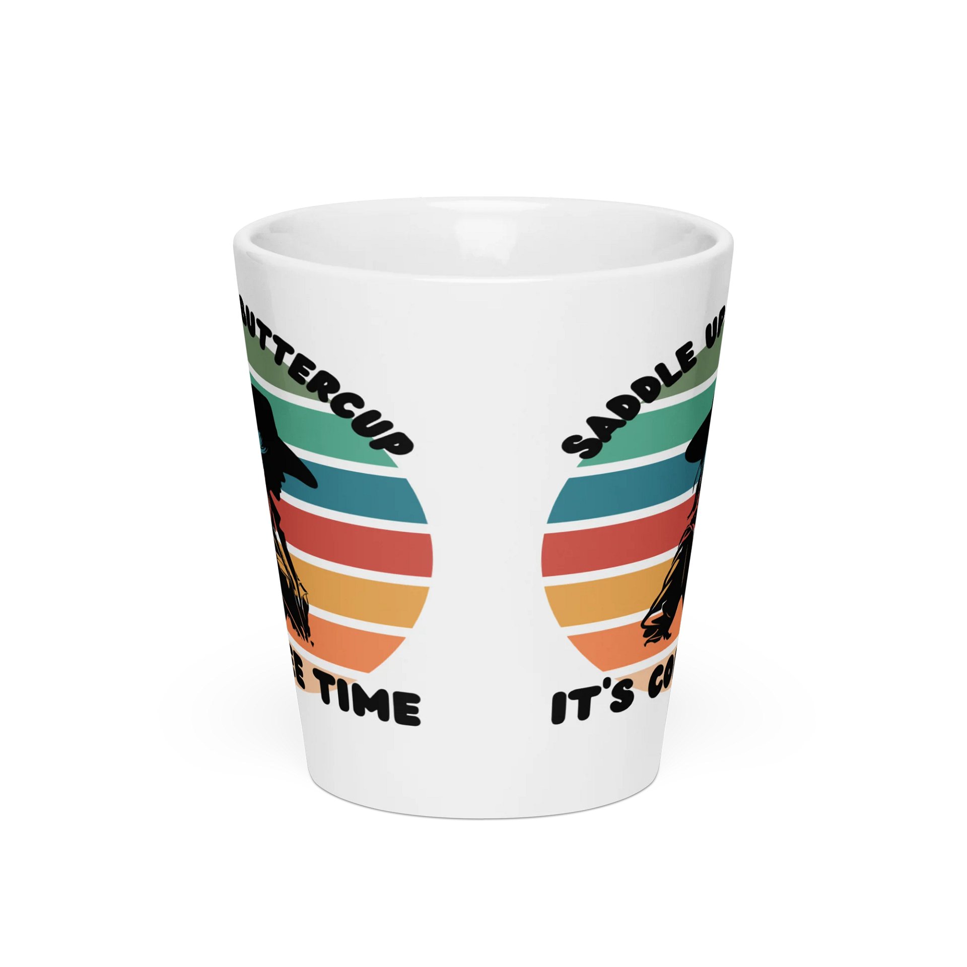 Cowboy Coffee Time Latte Mug product image (3)