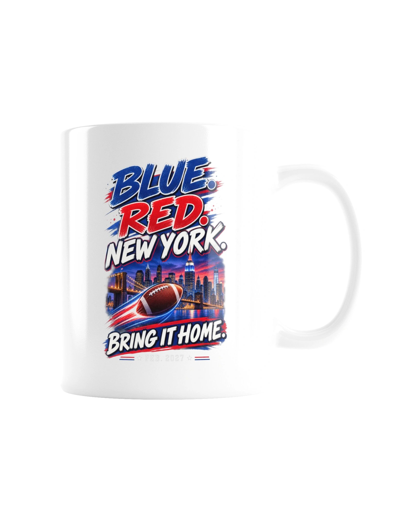BLUE. RED. NEW YORK. — BRING IT HOME. NOW IT'S YOUR TURN - MG product image (7)