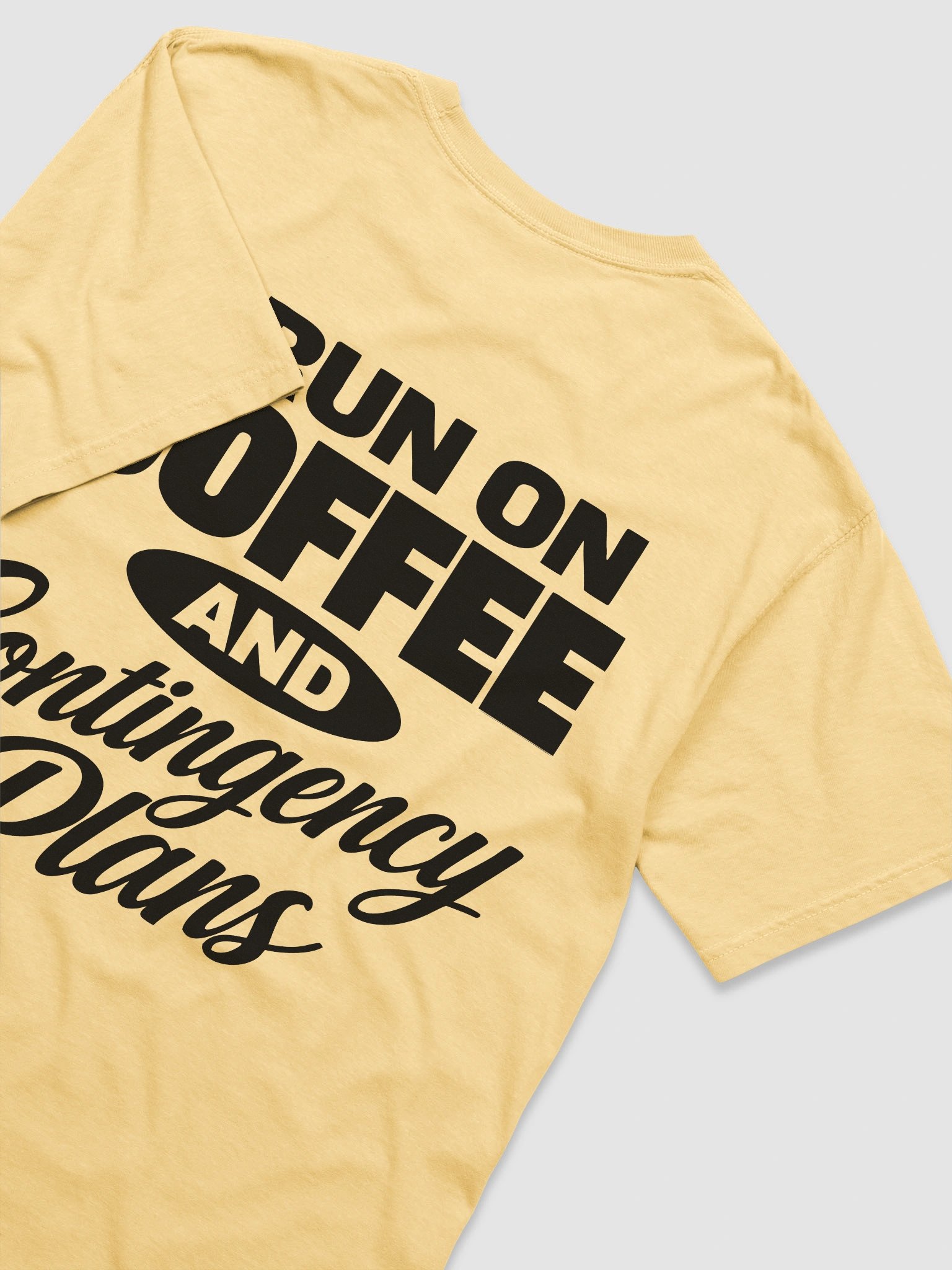 Team T-Shirt - Coffee (Yellow) product image (6)