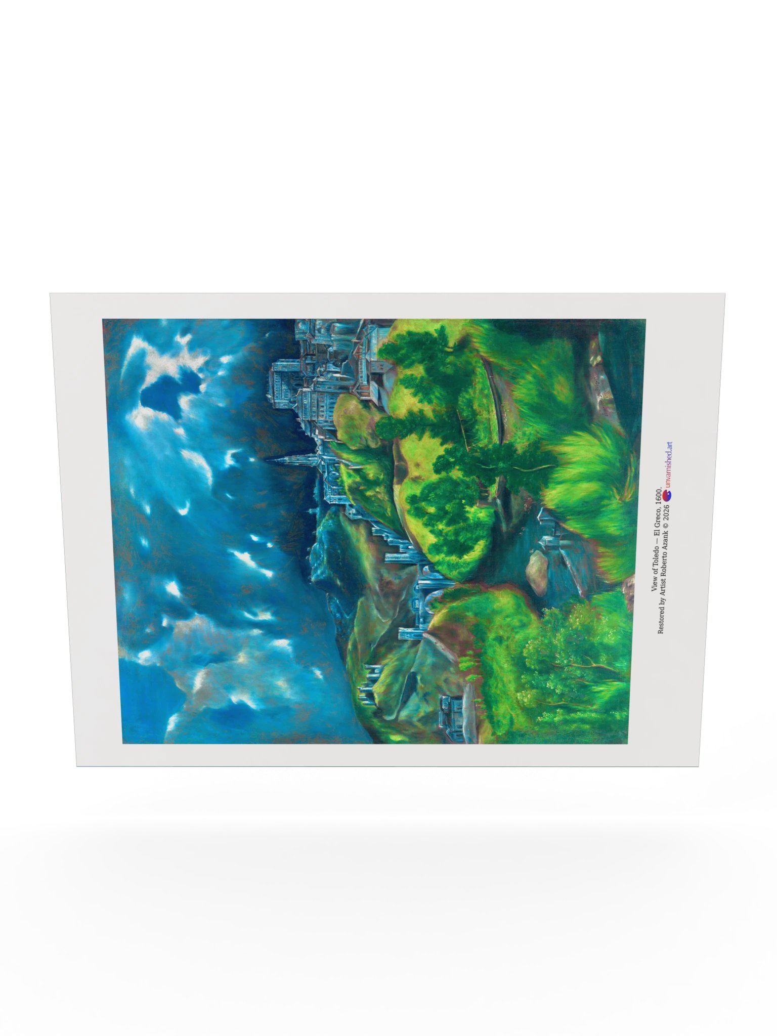 View of Toledo — Small Poster product image (10)