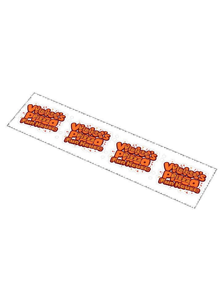 Violet's Pizza Fun House - Stickers product image (1)
