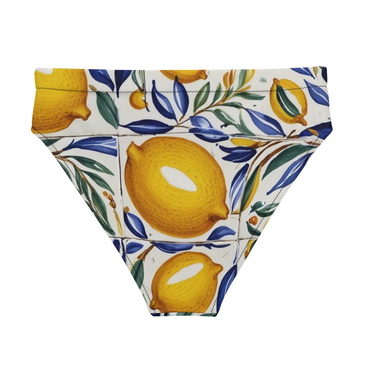 The Amalfi Citrus High-Waist Bikini Bottoms - MIX & MATCH ITEM product image (2)